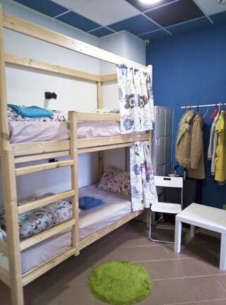 Хостелы Flatcom Hostel Минск Кровать в общем 6-местном номере для мужчин и женщин-4