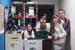 Хостелы Flatcom Hostel Минск Кровать в общем 6-местном номере для мужчин и женщин-28
